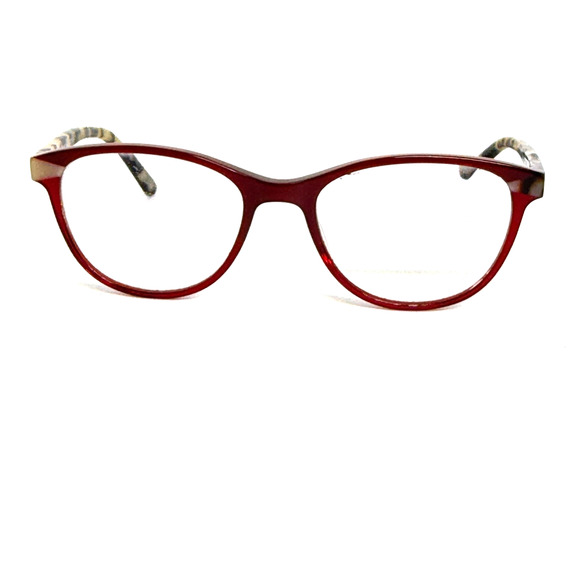Prodesign Denmark Eyeglasses Frames Red Multicolor 3600 4122 49-17-135 20522 - Picture 1 of 7